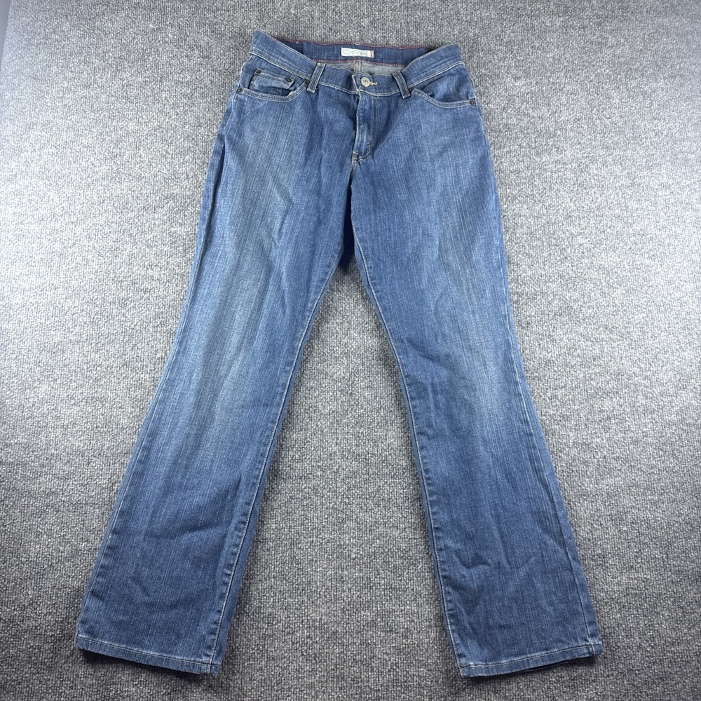 Levi's 550 Relaxed Bootcut Jeans Womens 4S Blue Medium Wash Cotton Stretch Denim